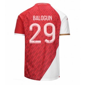 AS Monaco Folarin Balogun #29 Hemmatröja 2023-24 Kortärmad